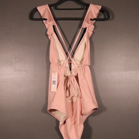 NWT  Eberjey X Revolve So Solid Grayson One Piece - Picture 3 of 12
